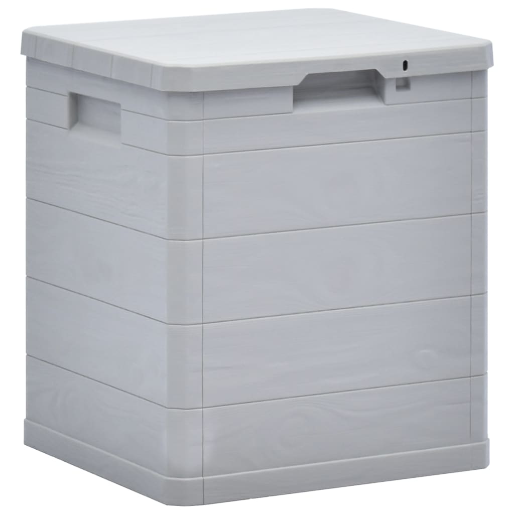 Garden Storage Box 111 gal Light Gray