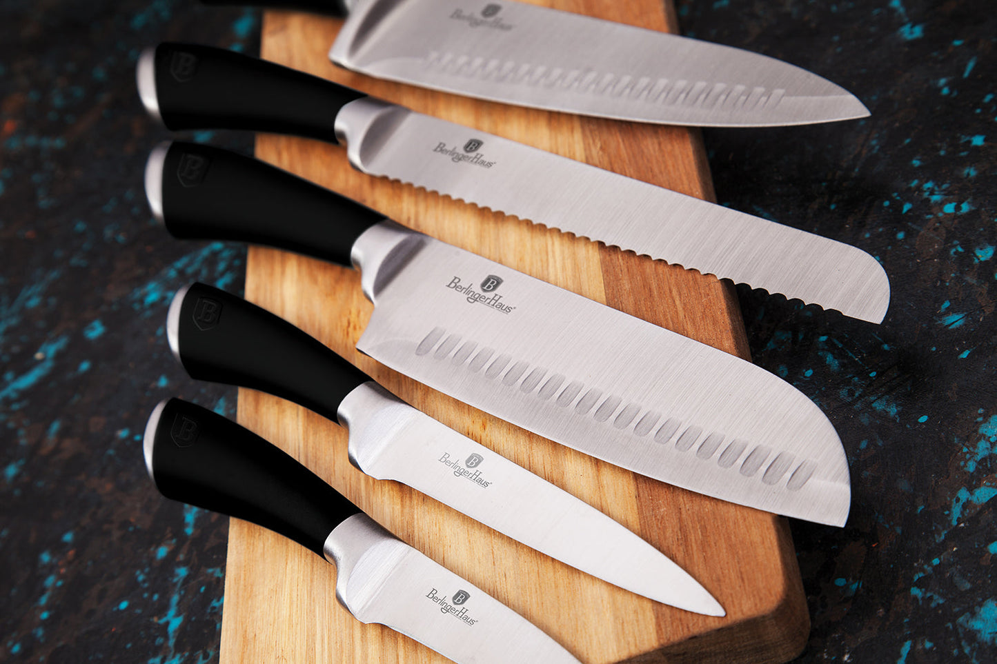 8-Piece Knife Set with Acrylic Stand