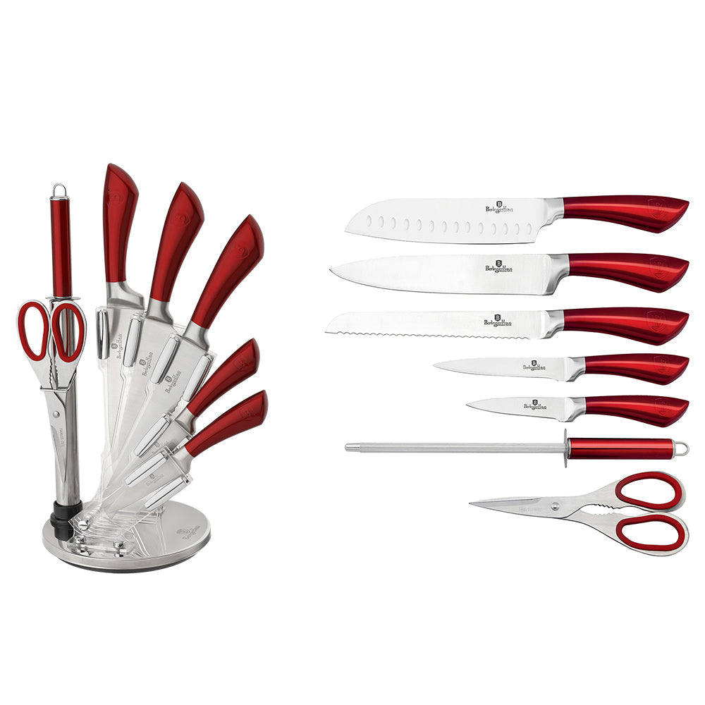 8-Piece Knife Set with Acrylic Stand