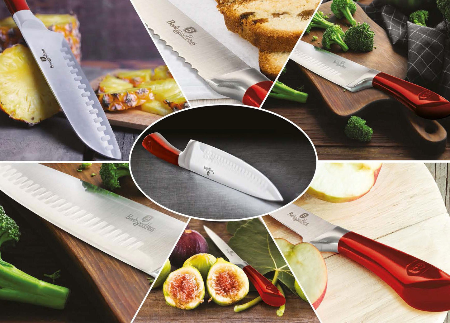 8-Piece Knife Set with Acrylic Stand