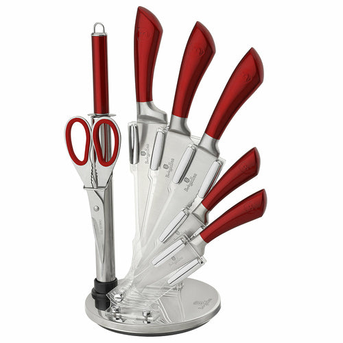 8-Piece Knife Set with Acrylic Stand