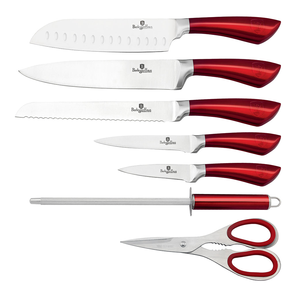 8-Piece Knife Set with Acrylic Stand