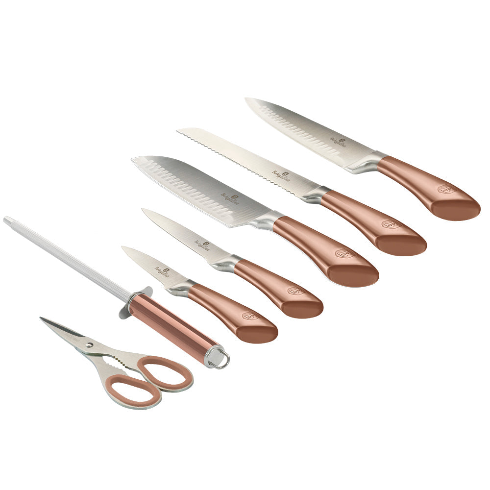 8-Piece Knife Set with Acrylic Stand