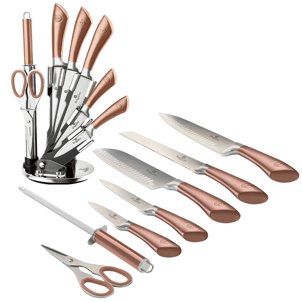 8-Piece Knife Set with Acrylic Stand