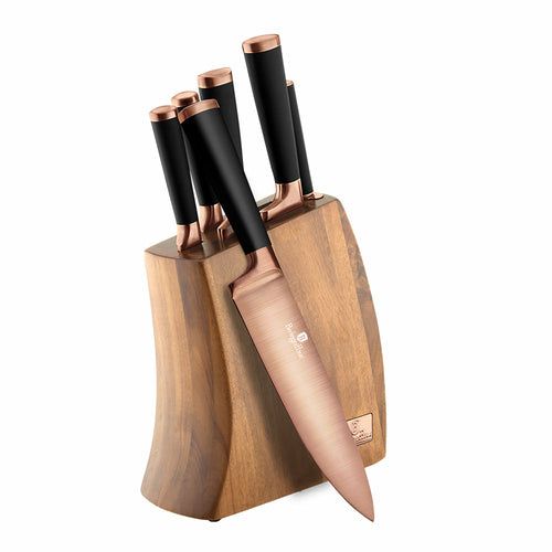 7-Piece Knife Set with Wooden Stand