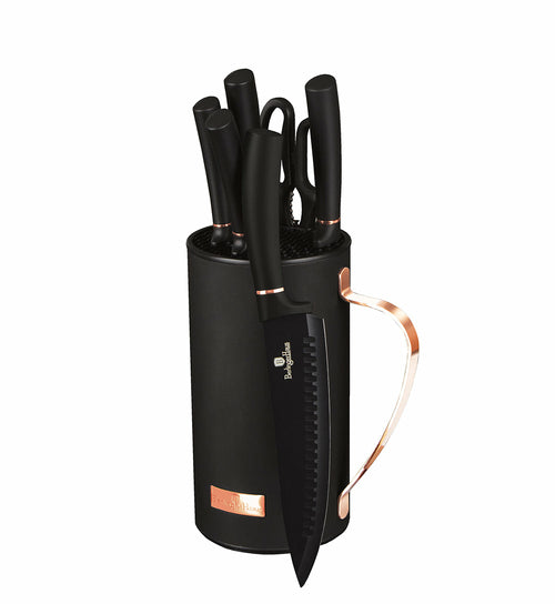 7-Piece Knife Set with Mobile Stand