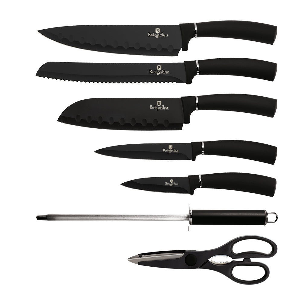 8-Piece Knife Set with Acrylic Stand