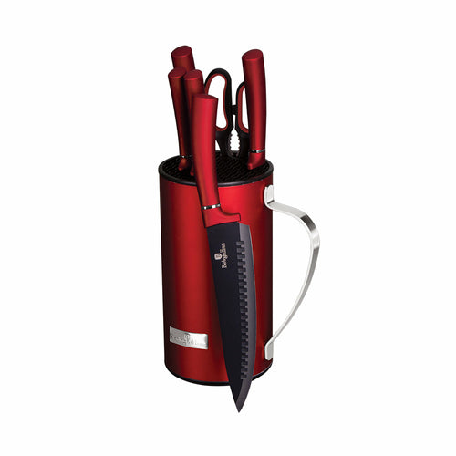 7-Piece Knife Set with Mobile Stand