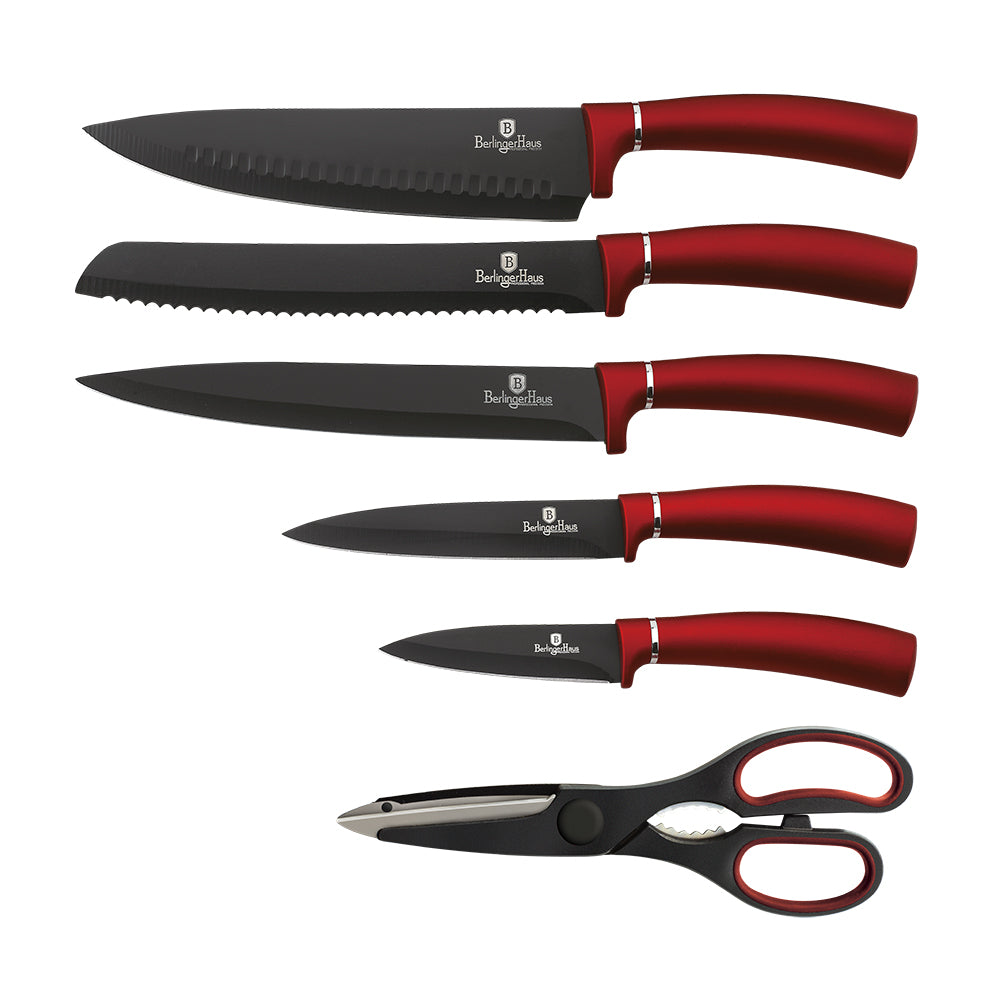 7-Piece Knife Set with Mobile Stand