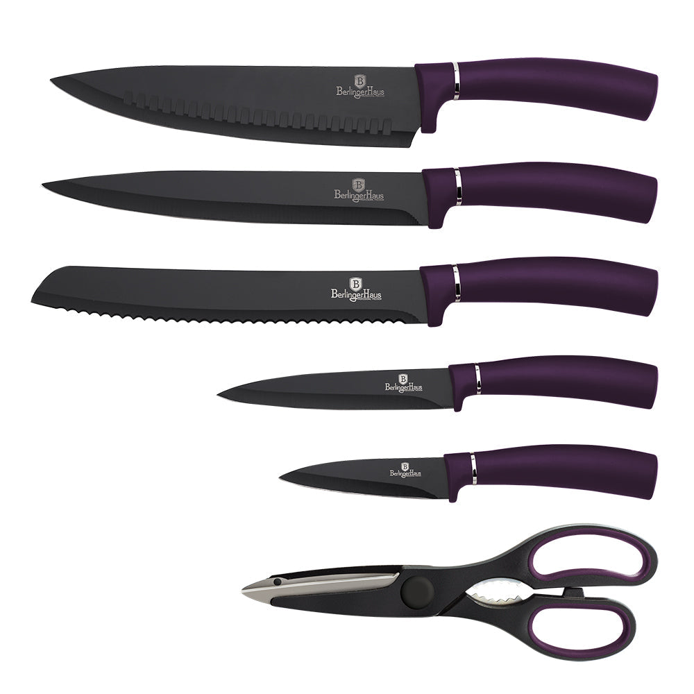 7-Piece Knife Set with Mobile Stand