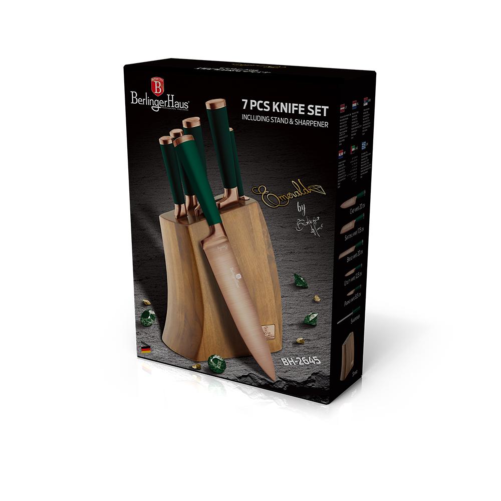 7-Piece Knife Set with Wooden Stand