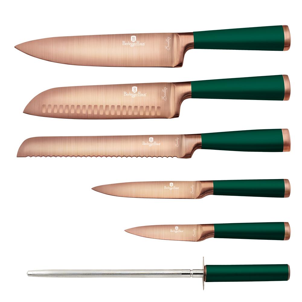 7-Piece Knife Set with Wooden Stand