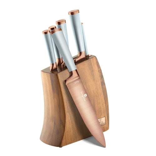 7-Piece Knife Set with Wooden Stand