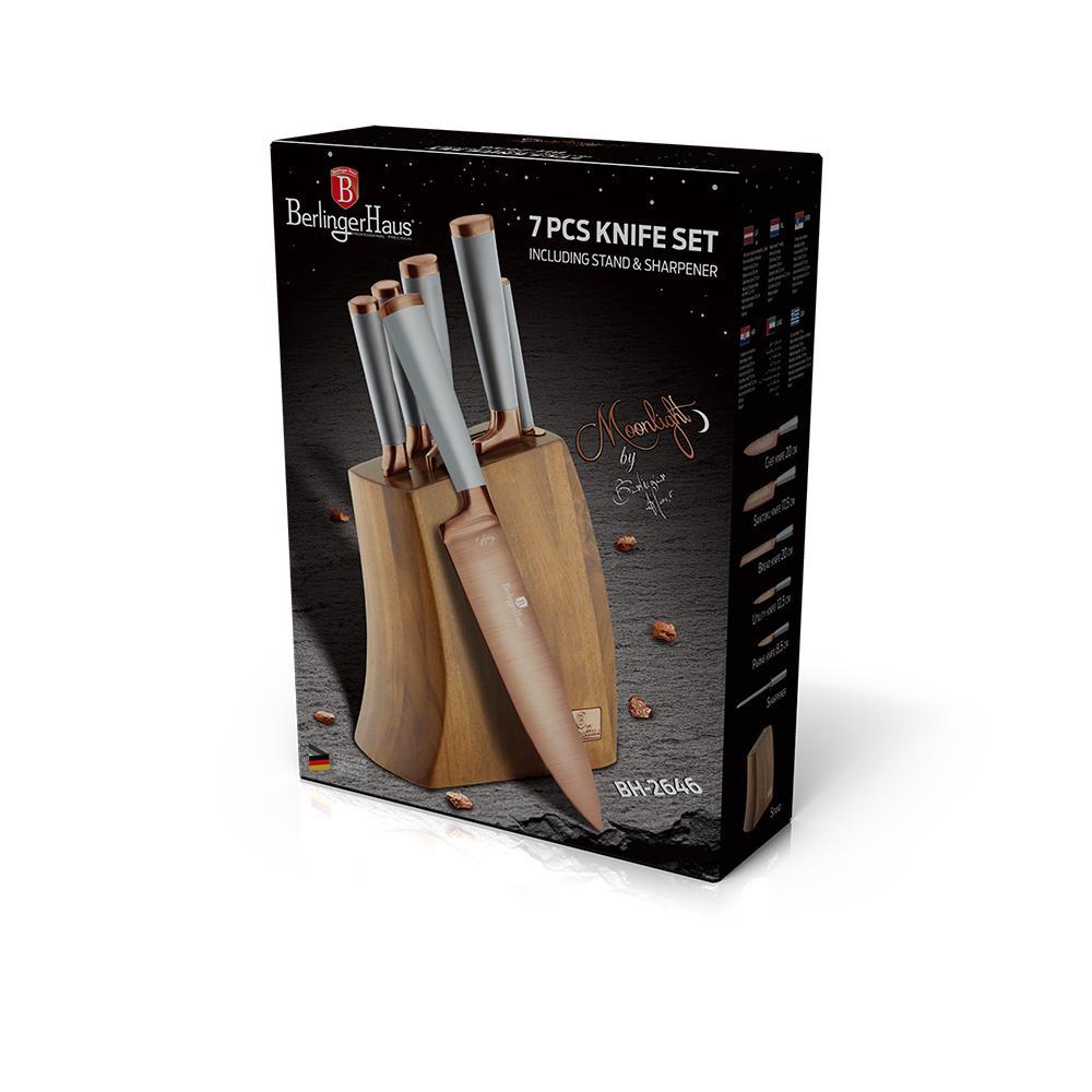 7-Piece Knife Set with Wooden Stand