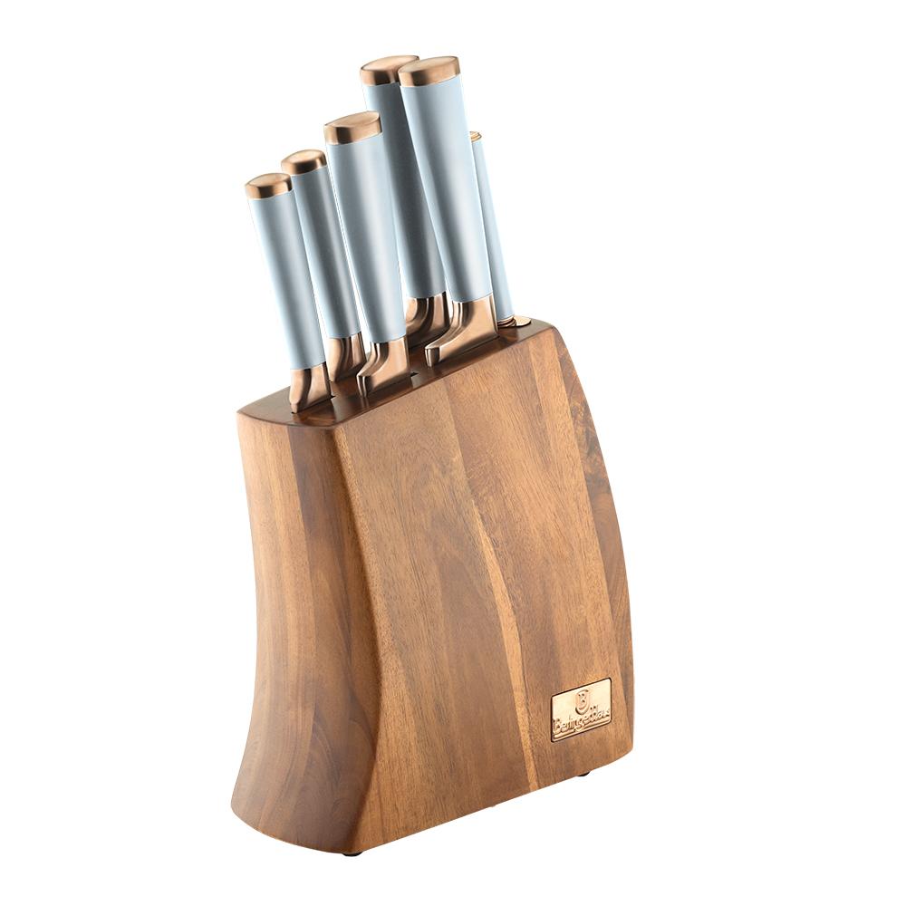 7-Piece Knife Set with Wooden Stand