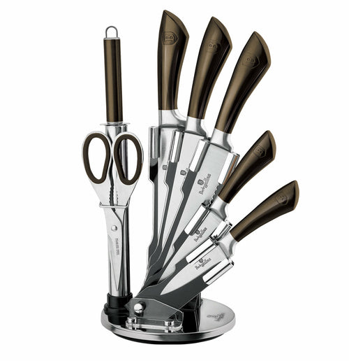 8-Piece Knife Set with Acrylic Stand