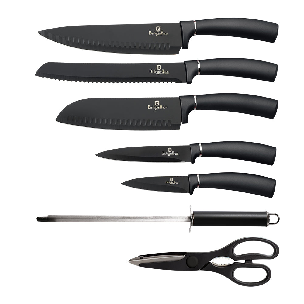 8-Piece Knife Set with Acrylic Stand