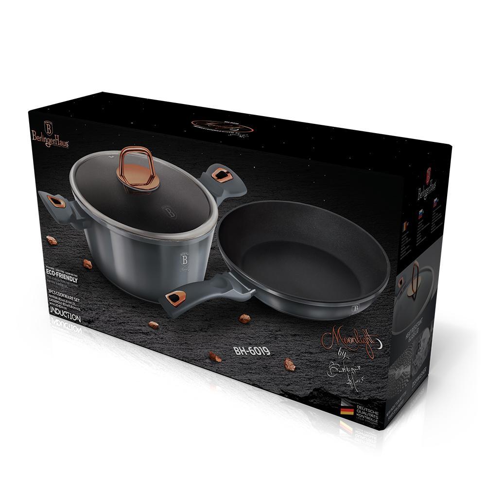 3-Piece Compact Cookware Set