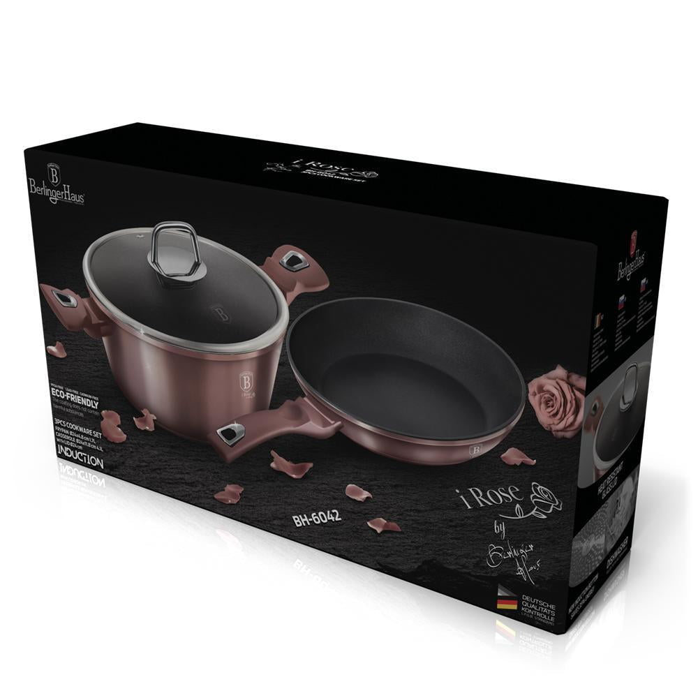 3-Piece Compact Cookware Set